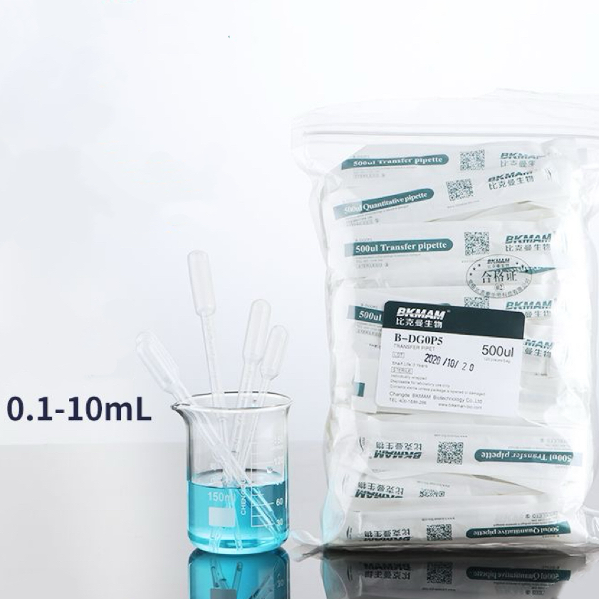 E02-05/disposable sterile plastic transfer pipettes - multiple volumes (0.1ml, 0.2ml, 0.5ml, 1ml, 2ml, 3ml, 5ml, 10ml) with independent packaging - Image 5