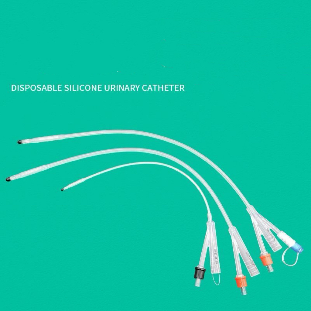 E02-04/silicone urinary catheterization kit - multiple models (14fr, 16fr, 18fr, 20fr, 22fr) for medical use, sterile, double/lumen tri-lumen options - Image 3