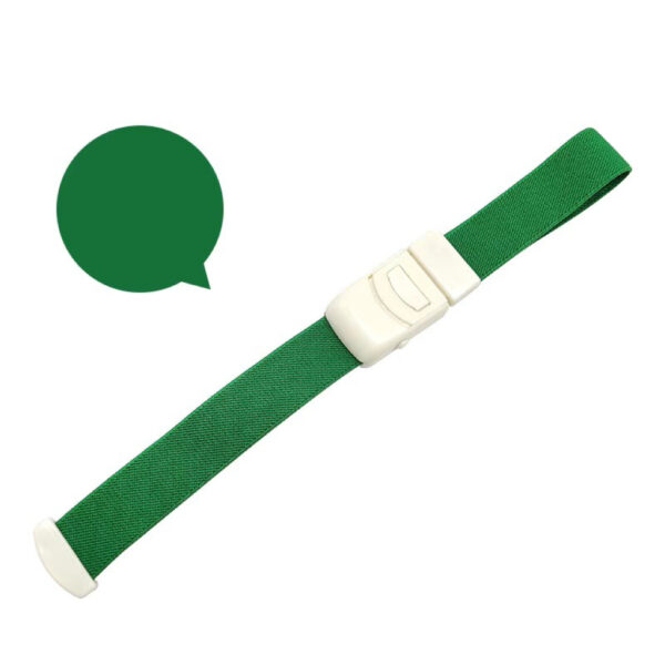 E04-01/Clip-type Tourniquet, Medical Disposable Silicone Venous Compression Strap, First Aid Elastic Accessory for Medical and Outdoor Emergency Kits