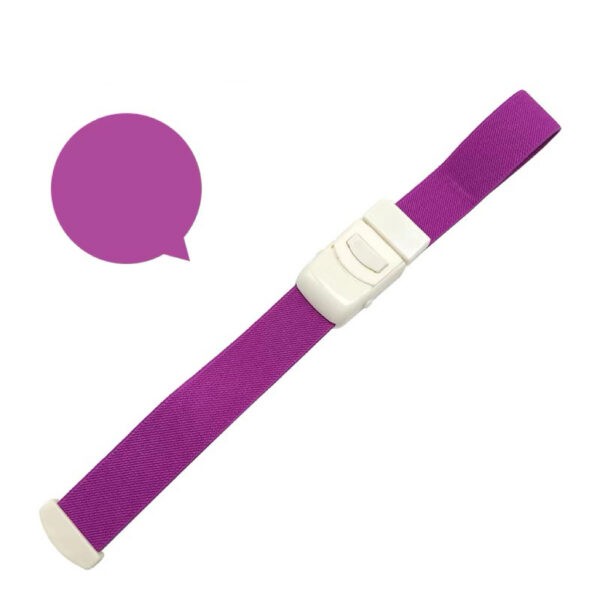 E04-01/Clip-type Tourniquet, Medical Disposable Silicone Venous Compression Strap, First Aid Elastic Accessory for Medical and Outdoor Emergency Kits