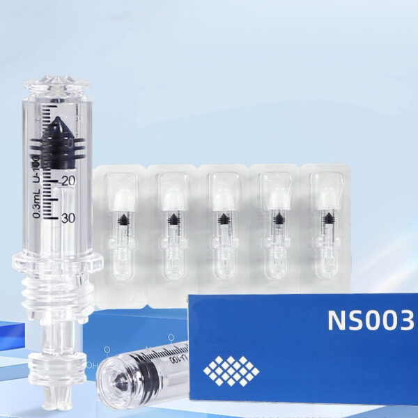 E02-08/Sterile Ampoule Needle-Free Syringe with Type A & Type B Interfaces (1 Cartridge + 1 Interface) for Insulin & Medical Use