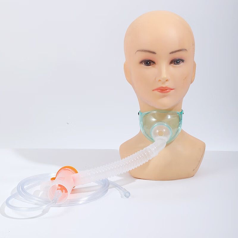 E02-10/Medical Disposable Sterile Tracheostomy Nebulizer Mask (Single Independent Sterile Packaging) - Oxygen Inhalation & Atomization Inhaler Accessory - Image 2