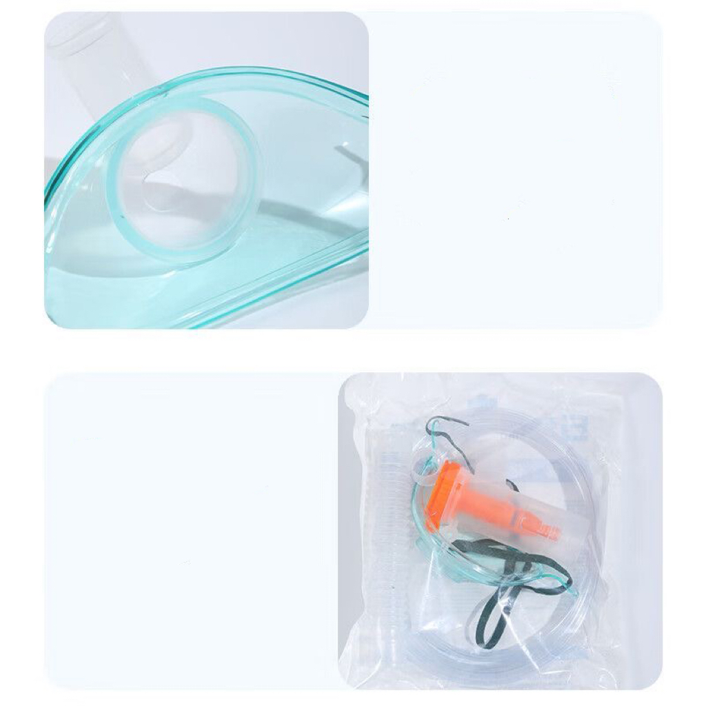 E02-10/Medical Disposable Sterile Tracheostomy Nebulizer Mask (Single Independent Sterile Packaging) - Oxygen Inhalation & Atomization Inhaler Accessory - Image 4