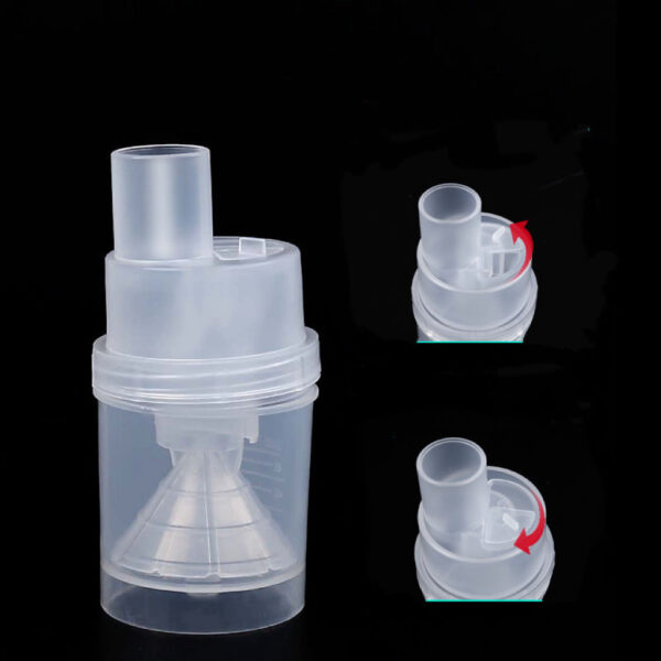 E02-10/Medical Disposable Sterile Tracheostomy Nebulizer Mask (Single Independent Sterile Packaging) - Oxygen Inhalation & Atomization Inhaler Accessory