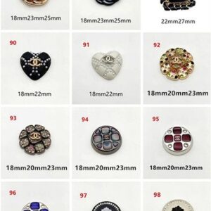 C06-02/Chanel-Style Chic Elegant Buttons for Trench Coat, Suit, Overcoat, Woolen & Knitted Jackets - Versatile High-End Buttons, 6 Pieces per Pack - Image 9