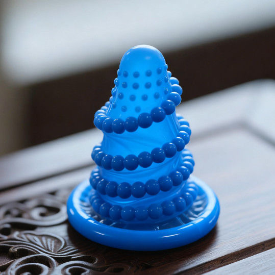 D02-19/Adam & Eve Textured Condoms for Men - Medical-Grade, Large Particle Pleasure & Safety