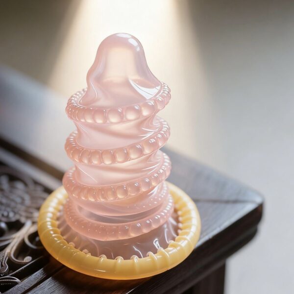 D02-19/Adam & Eve Textured Condoms for Men - Medical-Grade, Large Particle Pleasure & Safety