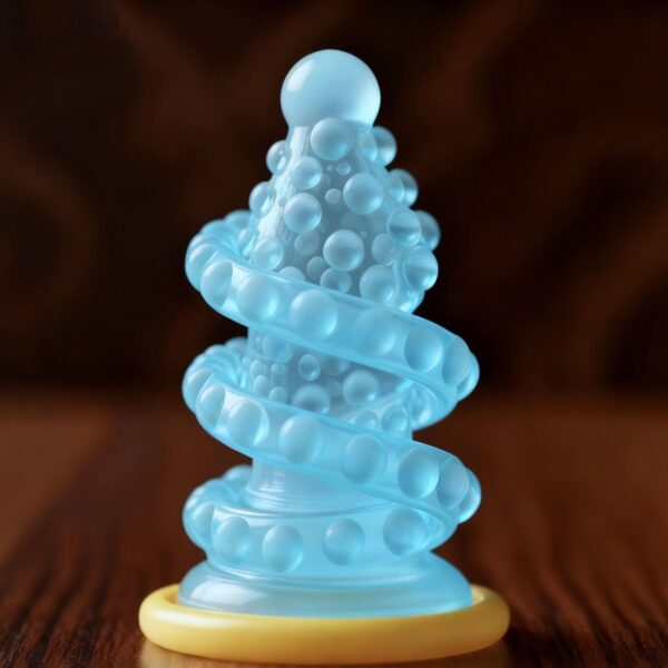 D02-19/Adam & Eve Textured Condoms for Men - Medical-Grade, Large Particle Pleasure & Safety