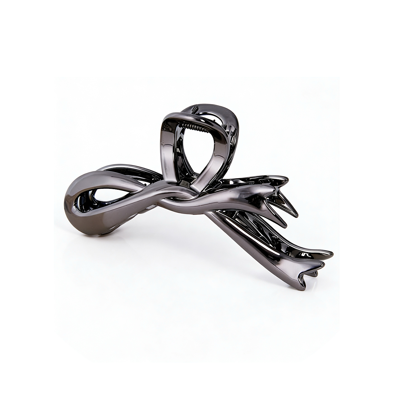 A06.1-04/Infinity Knot Design Large Hair Claw Clip for Daily Hairstyling - Image 1