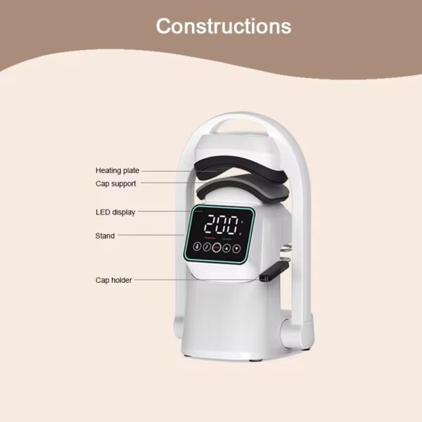 H3.4-04/Cap Heat Press Machine - Automatic Sublimation Transfer Printer for Custom Hat Printing