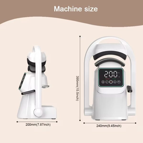 H3.4-04/Cap Heat Press Machine - Automatic Sublimation Transfer Printer for Custom Hat Printing