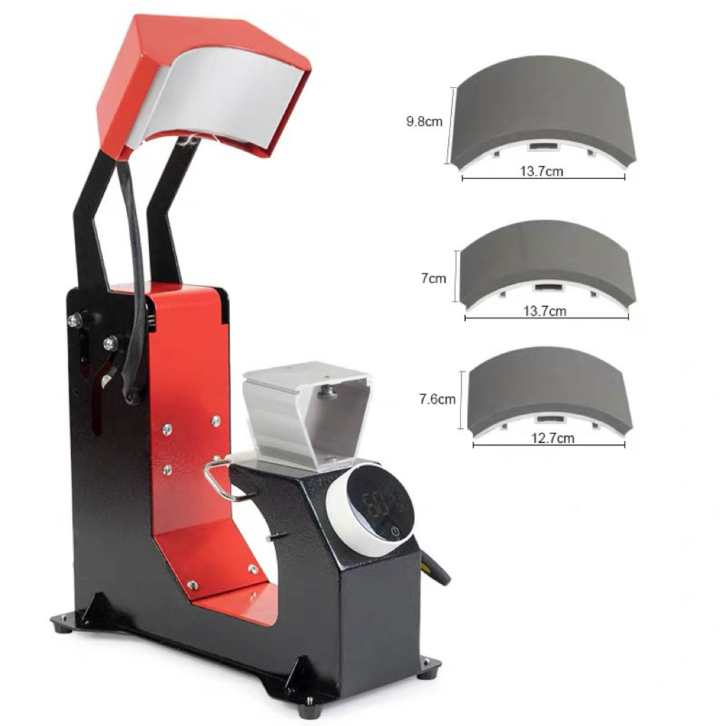 H3.4-07/Automatic Lifting Heat Transfer Cap Press Machine for DIY Hat Logo & Design Printing - Image 2