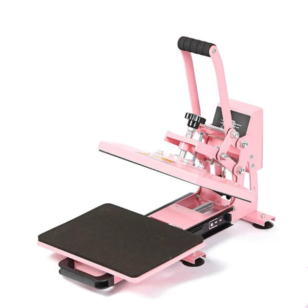 H3.4-08/23x30cm Adjustable Pressure Pull-Type Heat Press Machine for DIY T-Shirt & Apparel Printing