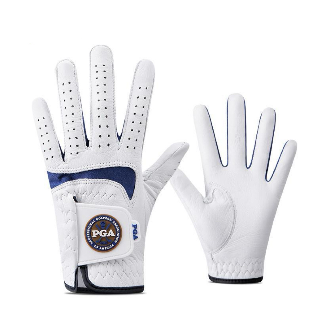 B05.6-01/Children's Leather Golf Gloves - Breathable, Anti-Slip for Youth Training