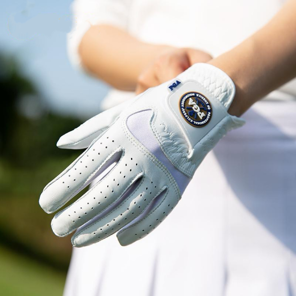 B05.6-01/Children's Leather Golf Gloves - Breathable, Anti-Slip for Youth Training - Image 4