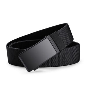 A05-03/Men's Stretch Nylon Tactical Automatic Belt – Casual & Versatile Style - Image 2