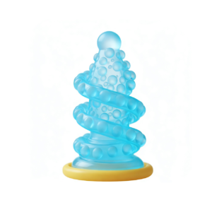 D02-19/Adam & Eve Textured Condoms for Men - Medical-Grade, Large Particle Pleasure & Safety