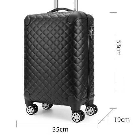 A09.1-02/Waterproof Hard Shell Luggage Travel Suitcase with Universal Spinner Wheels