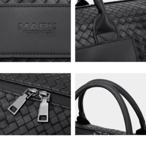 A09.2-03/Woven Travel Duffle Bag Fits 15-inch Laptop Durable Gym Tote - Image 6