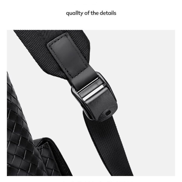 A09.3-01/Woven Waterproof Business Backpack for Men Travel Laptop Bag