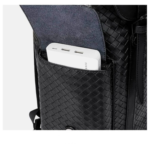 A09.3-01/Woven Waterproof Business Backpack for Men Travel Laptop Bag