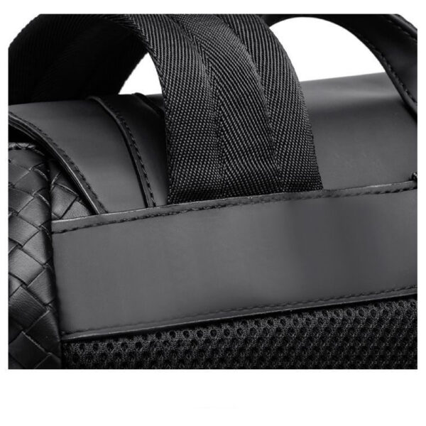 A09.3-01/Woven Waterproof Business Backpack for Men Travel Laptop Bag