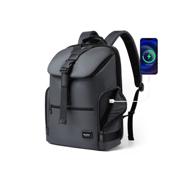 A09.3-02/Multifunctional Large Capacity Backpack with USB Charging Port for Men