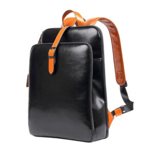A09.3-03/Leather Multifunctional Business Backpack for Men Large Capacity Laptop Bag - Image 2