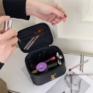 A09.6-02/SLLan Luxury Cosmetic Bag Waterproof Makeup Brush Storage Handbag Large Capacity - Image 5