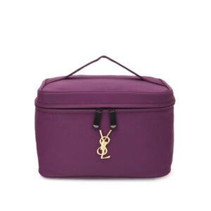 A09.6-02/SLLan Luxury Cosmetic Bag Waterproof Makeup Brush Storage Handbag Large Capacity - Image 3