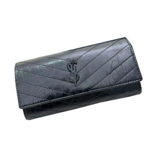A09.7-03/Luxury Long Wallet for Men & Women - Large Capacity Slim PU Leather Fashion Purse