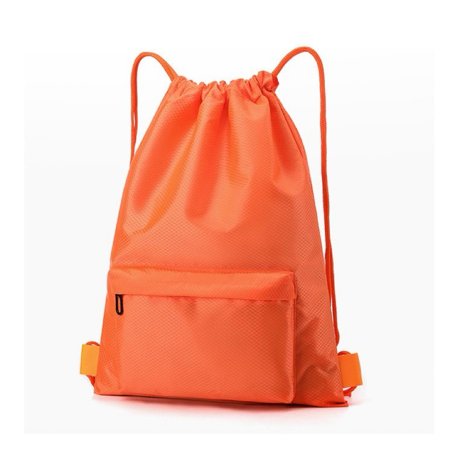 A09.8-02/Adidas Drawstring Sports Bag - Waterproof Gym Backpack for Basketball & Football, 41x1x49cm - Image 4