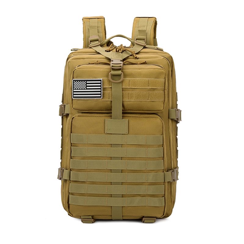 A09.9-02/Tactical Camo Backpack Multi-Pocket Waterproof Outdoor Hiking Camping Travel Bag - Image 9