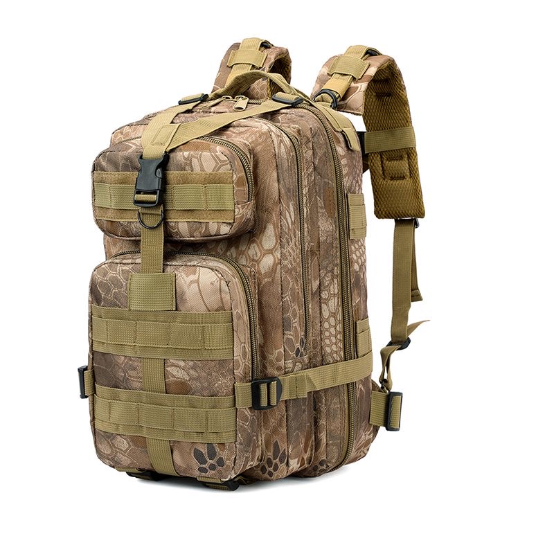 A09.9-02/Tactical Camo Backpack Multi-Pocket Waterproof Outdoor Hiking Camping Travel Bag - Image 10