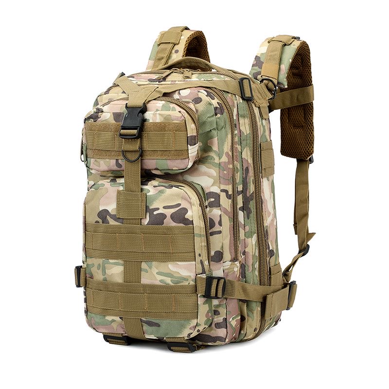 A09.9-02/Tactical Camo Backpack Multi-Pocket Waterproof Outdoor Hiking Camping Travel Bag - Image 11