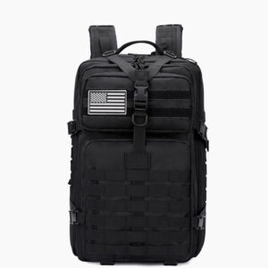 A09.9-02/Tactical Camo Backpack Multi-Pocket Waterproof Outdoor Hiking Camping Travel Bag - Image 3