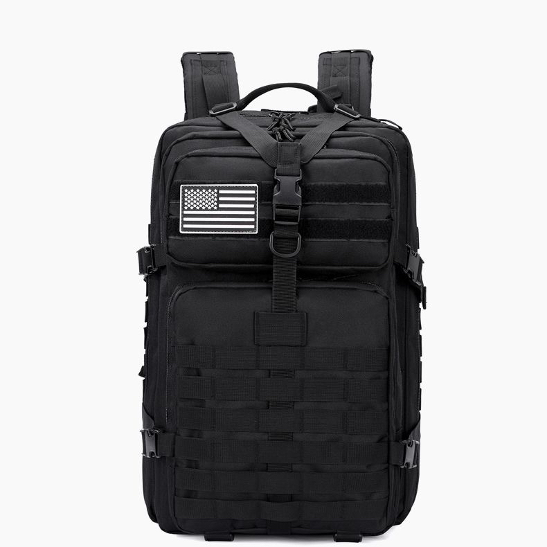 A09.9-02/Tactical Camo Backpack Multi-Pocket Waterproof Outdoor Hiking Camping Travel Bag - Image 3