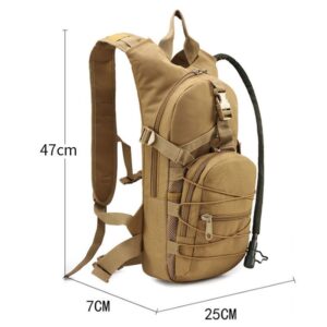 A09.9-03/Tactical Hydration Backpack Lightweight Outdoor Hiking Water Bladder Assault Bag (<10L) - Image 5