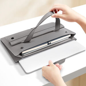 A09.11-02/15 Inch Accordion Style Laptop Tote Bag Lightweight Office Commute Handbag - Image 3