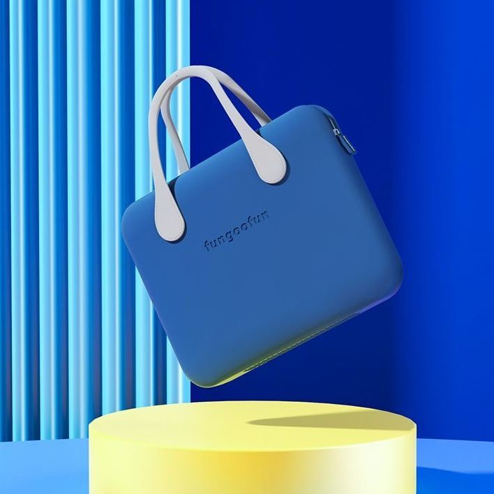 A09.11-03/14 Inch Van Gogh Style Laptop Bag Waterproof Color Block Handbag for Tablet - Image 5