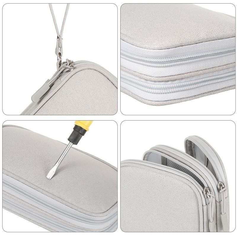 A09.12-01/Portable Digital Storage Bag for Charger Cable Power Bank Hard Drive Organizer - Image 3