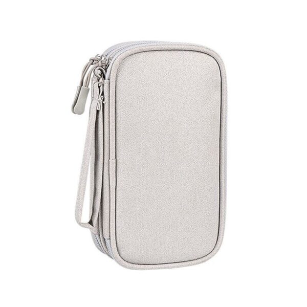 A09.12-01/Portable Digital Storage Bag for Charger Cable Power Bank Hard Drive Organizer