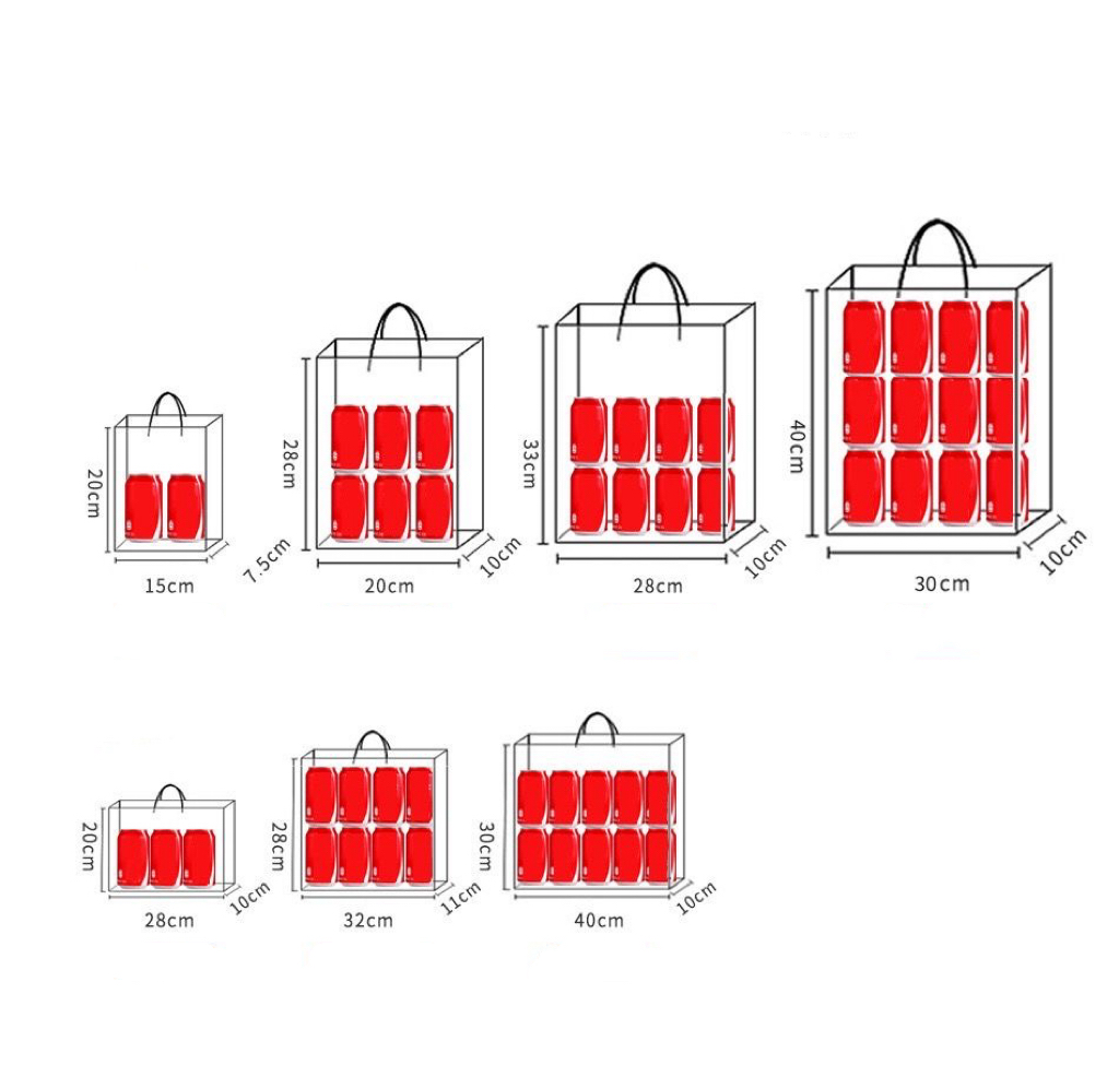 A09.14-01/Vintage Plaid Kraft Paper Gift Bags Retro Portable Gifting Packaging Bags - Image 5