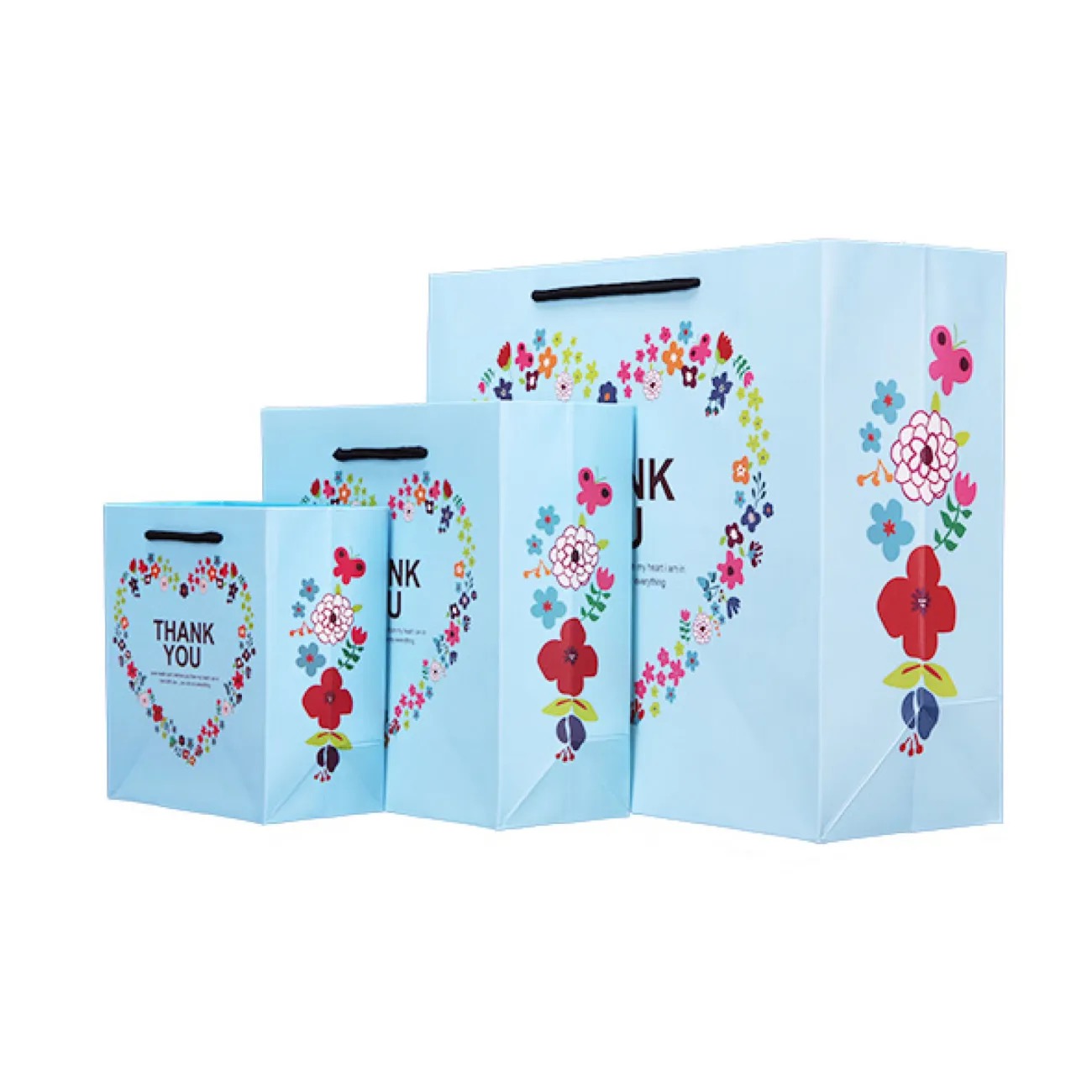 A09.14-02/Fashionable Bow Gift Paper Bags - Plaid Print Reusable Shopping Handbags for Gifting - Image 4