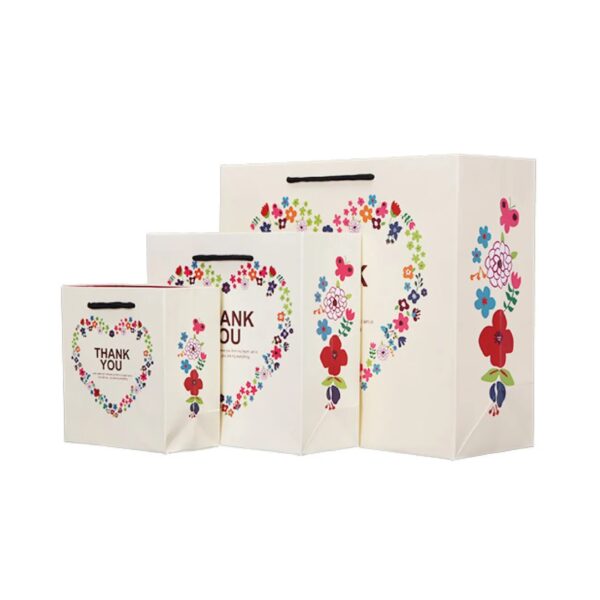 A09.14-02/Fashionable Bow Gift Paper Bags - Plaid Print Reusable Shopping Handbags for Gifting