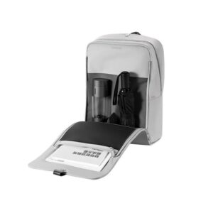 A09.3-04/Waterproof 16 Inch Laptop Backpack Business Travel Geometric Bag - Image 3